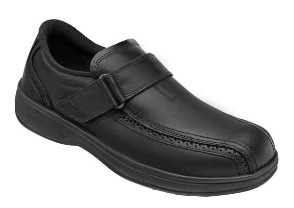 Men's Velcro Strap Loafers | Orthofeet Lincoln Center