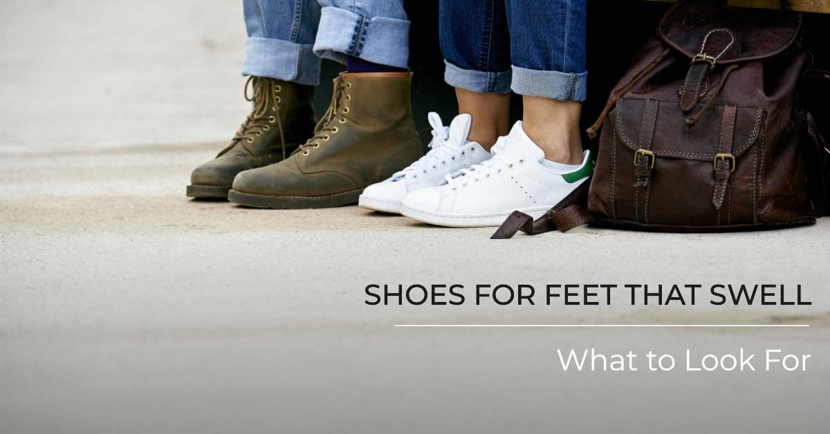 blog post image - shoes for swollen feet