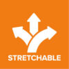 Stretchable icon