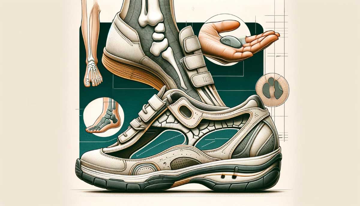 image of shoe with charcot foot