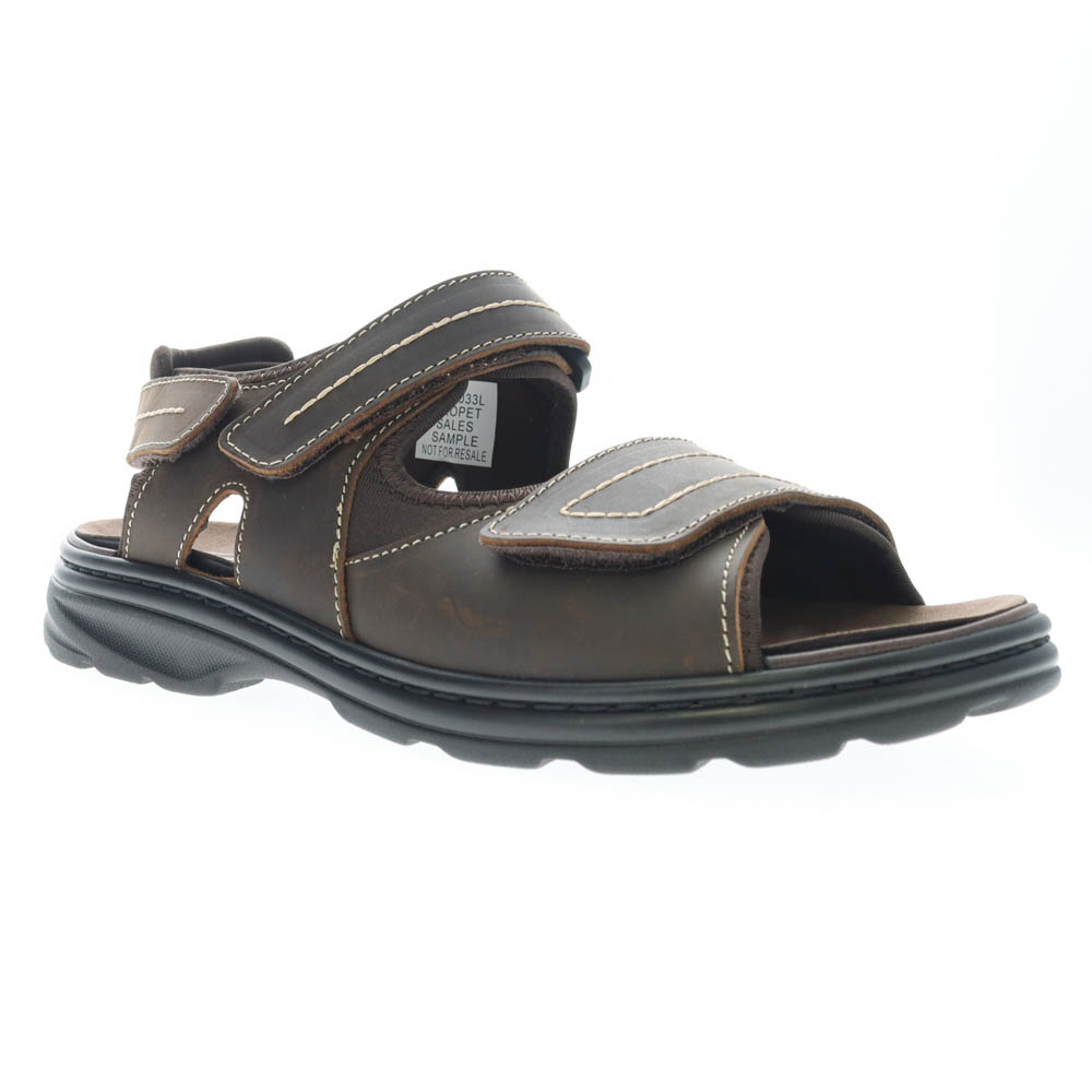 Men's Velcro Leather Sandals | Propet Hudson