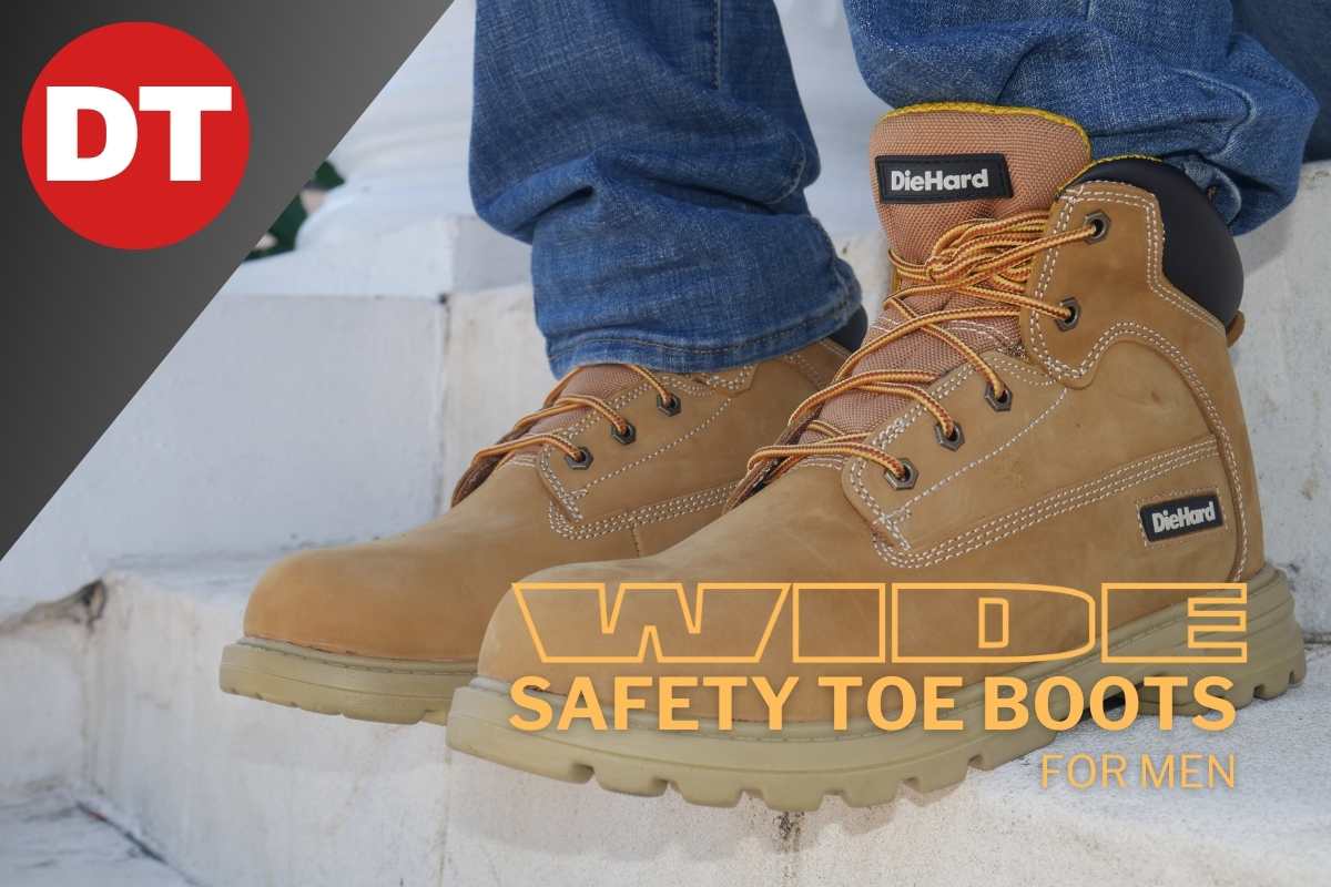 Best Wide Safety Toe Work Boots For Men