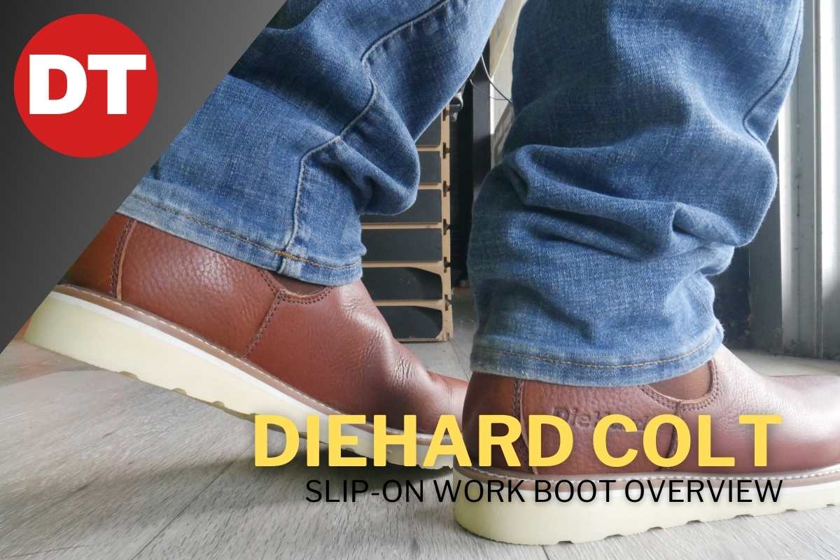 DieHard Colt slip-on work boot
