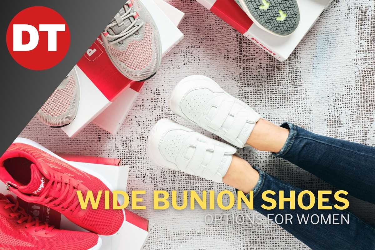 wide shoes for bunion